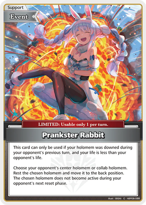 Prankster Rabbit - hBP06-088 - Common