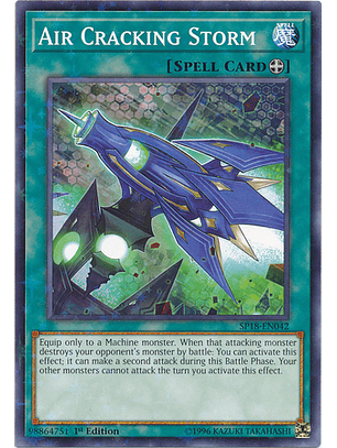 Air Cracking Storm - SP18-EN042 - Starfoil Rare