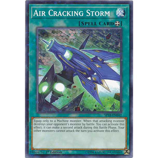 Air Cracking Storm - SP18-EN042 - Starfoil Rare