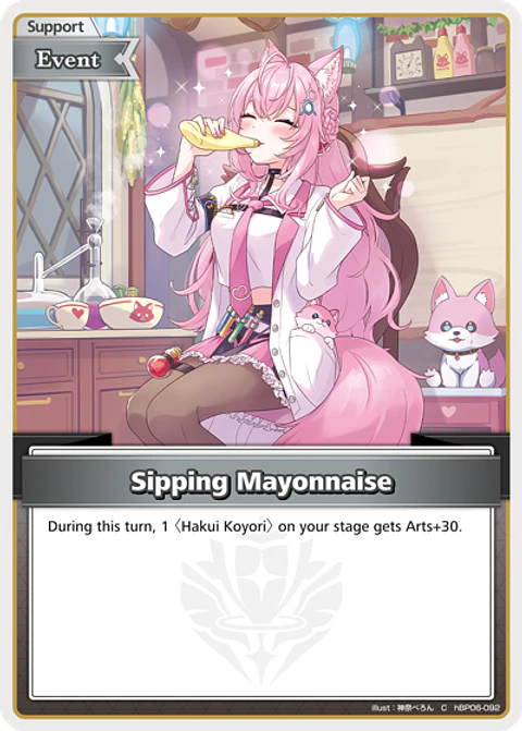 Sipping Mayonnaise - hBP06-092 - Common