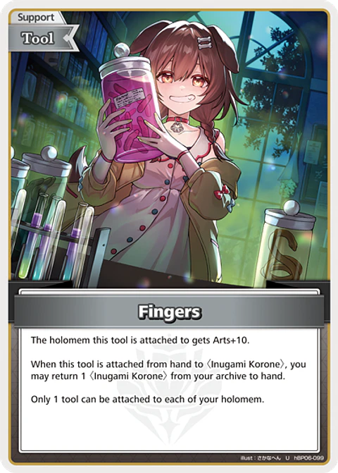 Fingers - hBP06-099 - Uncommon