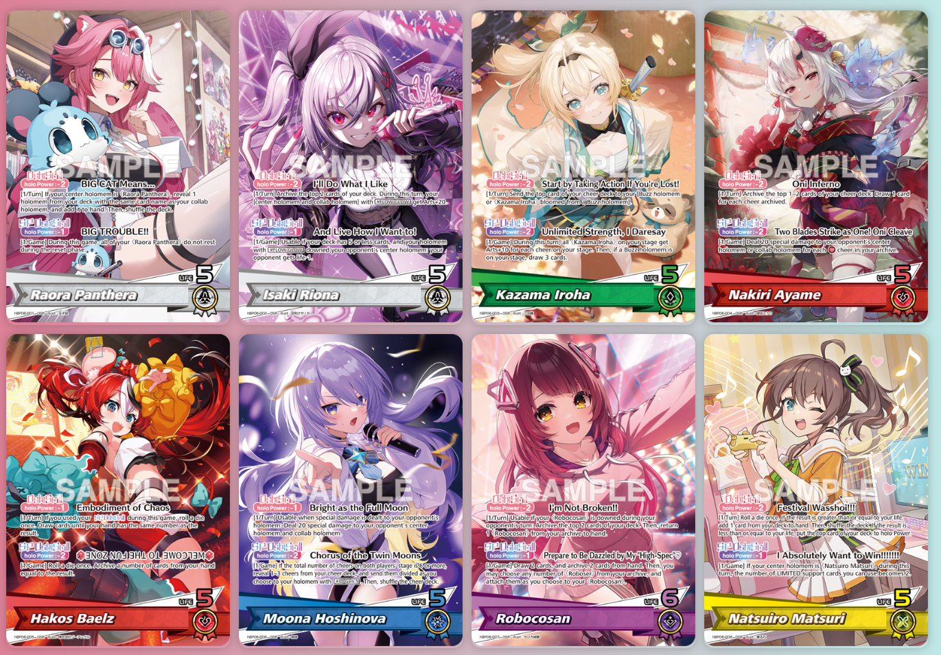 hololive OFFICIAL CARD GAME – Ayakashi Vermilion Booster Pack 2