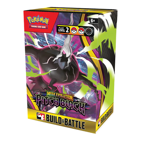 Pokémon - Mega Evolution: Pitch Black Build & Battle Box Display 