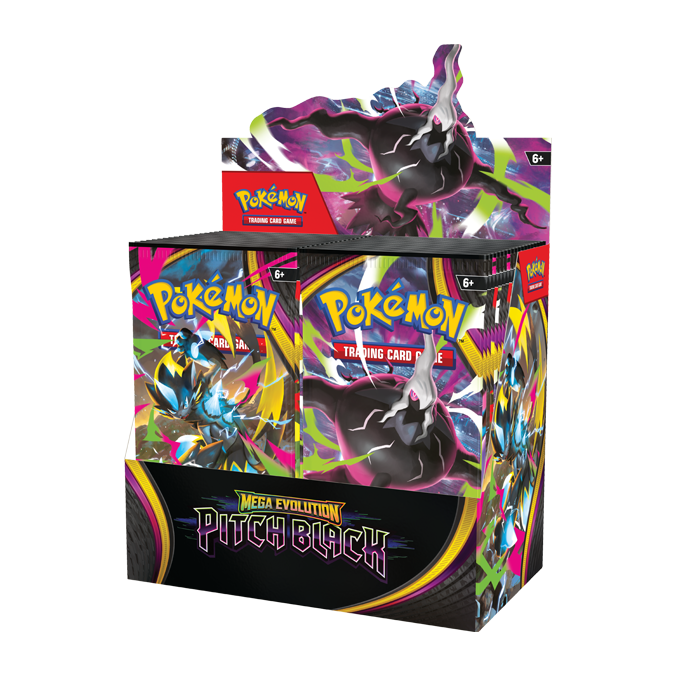 Pokémon TCG: Mega Evolution Pitch Black Booster Display 1