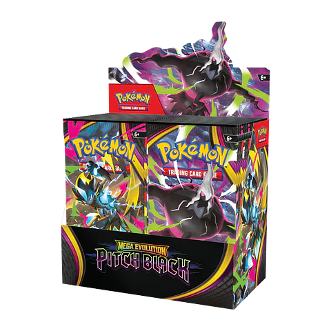Pokémon TCG: Mega Evolution Pitch Black Booster Display