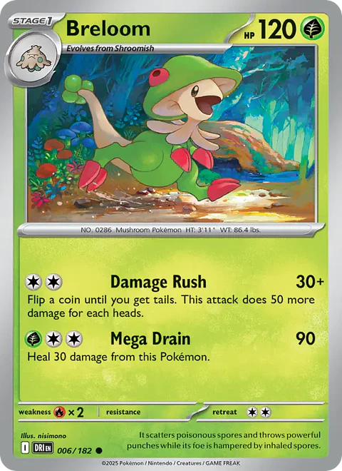 Breloom - DRI-006 - Common