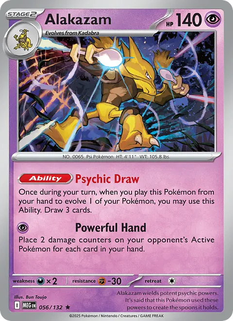 Alakazam - MEG-056-H - Rare