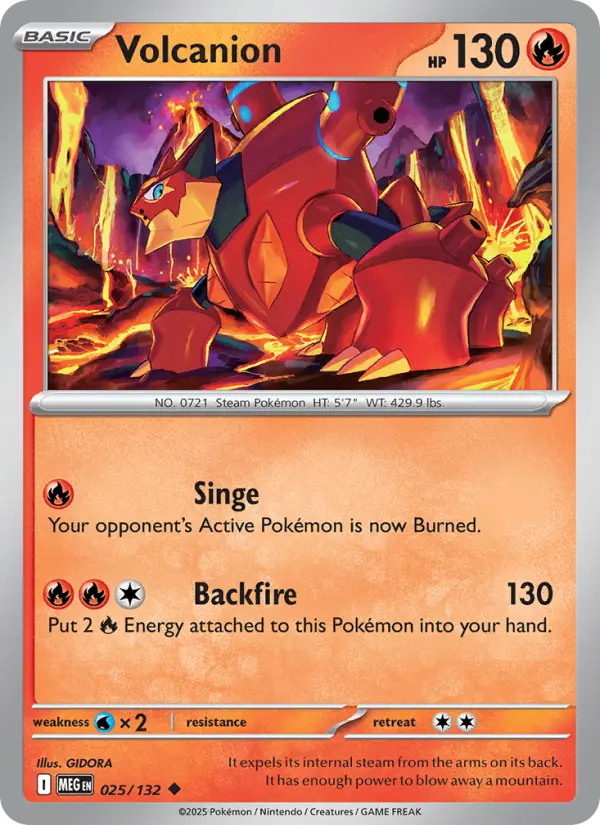 Volcanion - MEG-025 - holo foil 1