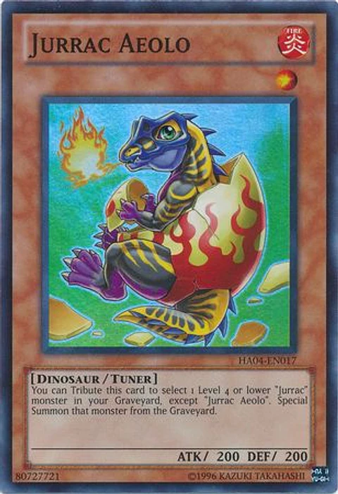 Jurrac Aeolo - HA04-EN017 - Super Rare