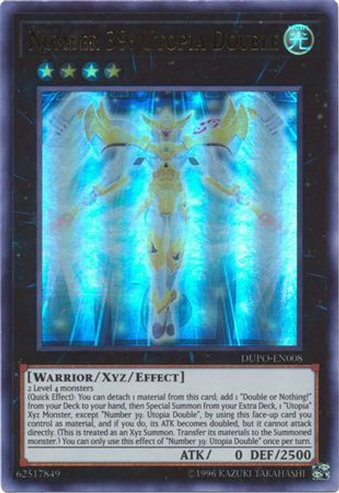 Number 39: Utopia Double - DUPO-EN008 - Ultra Rare