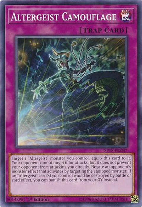 Altergeist Camouflage - SP18-EN047 - Common 