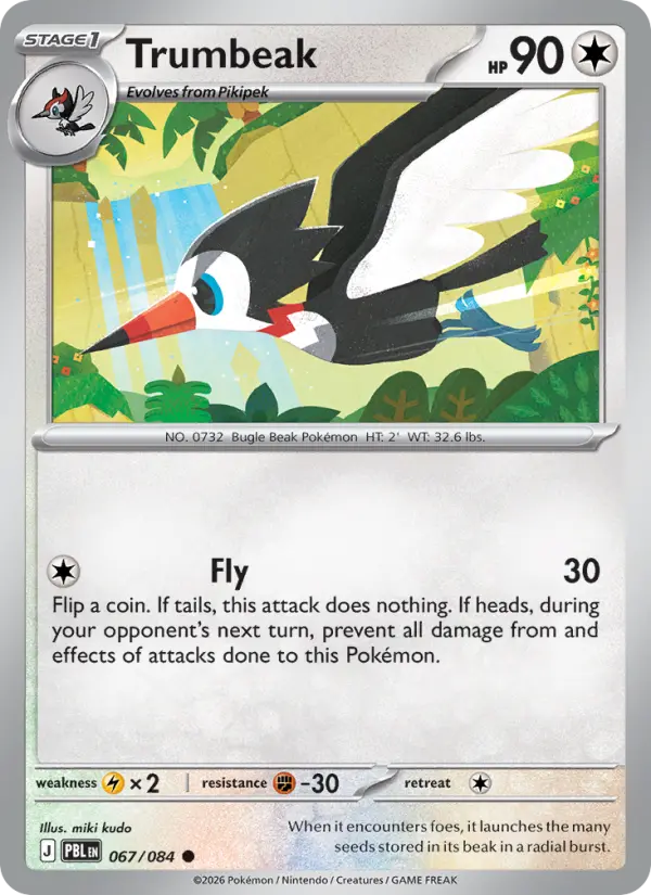 Trumbeak - PBL-067-RH - Common Reverse Holo 1