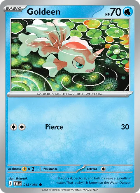 Goldeen - PBL-013 - Common
