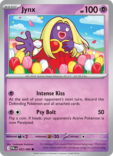 Jynx - PBL-032-RH - Common Reverse Holo