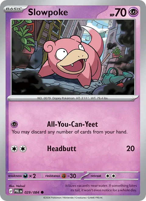 Slowpoke - PBL-029 - Common