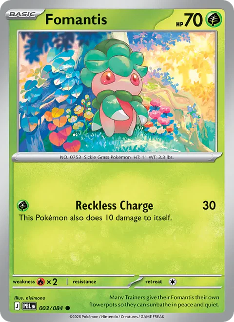Fomantis - PBL-003 - Common