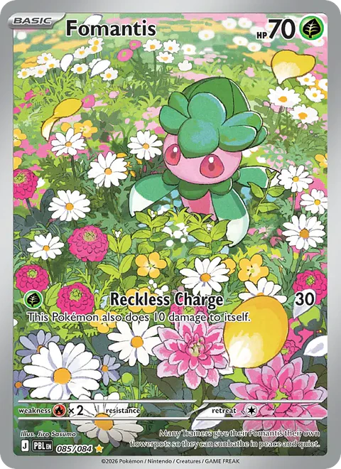 Fomantis - PBL-085-H - Illustration rare