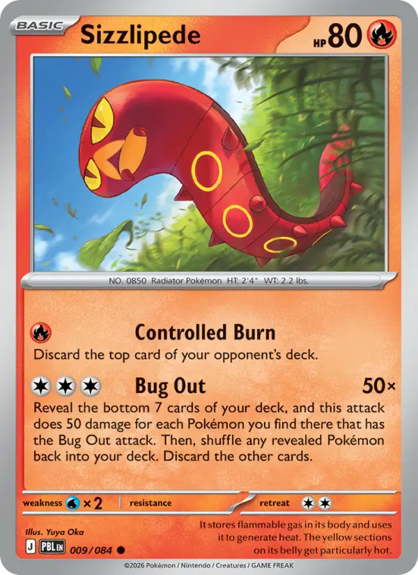 Sizzlipede - PBL-009 - Common 1