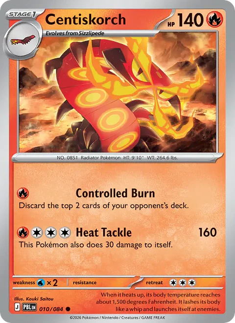 Centiskorch - PBL-010 - Common