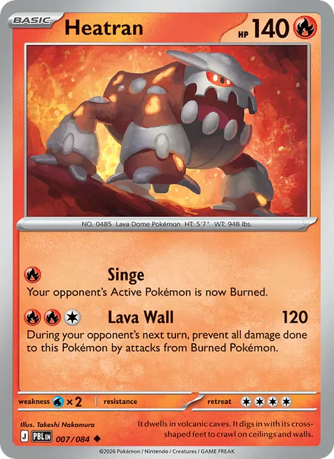 Heatran - PBL-007 - Uncommon
