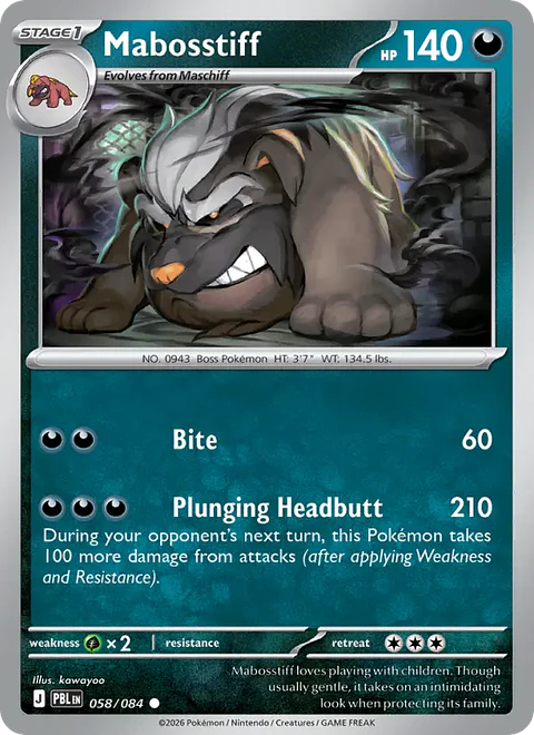Mabosstiff - PBL-058 - Common