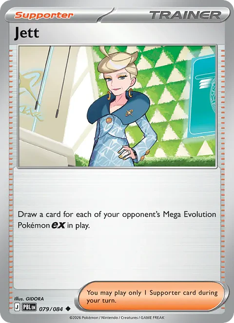 Jett - PBL-079-RH - Uncommon Reverse Holo