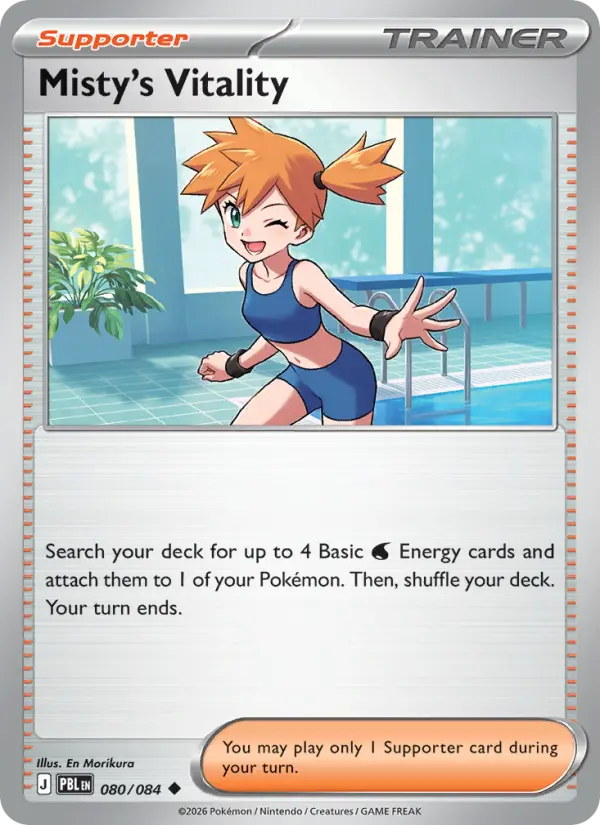 Misty's Vitality - PBL-080 - Uncommon 1
