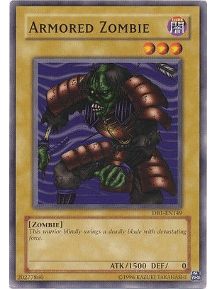 Armored Zombie - DB1-EN149 - Common