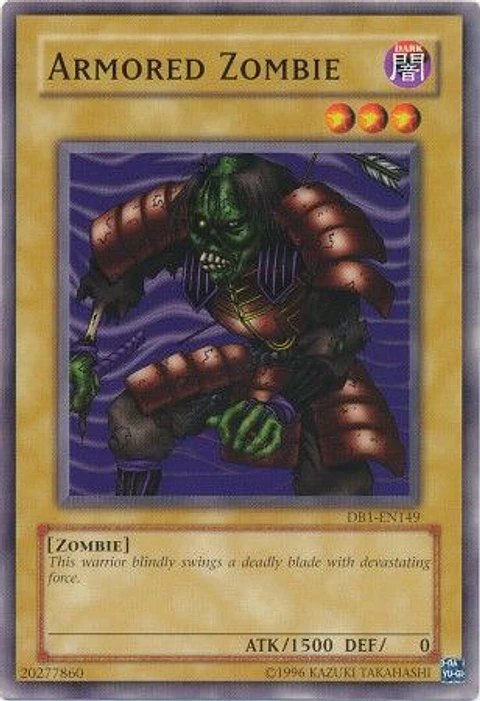 Armored Zombie - DB1-EN149 - Common