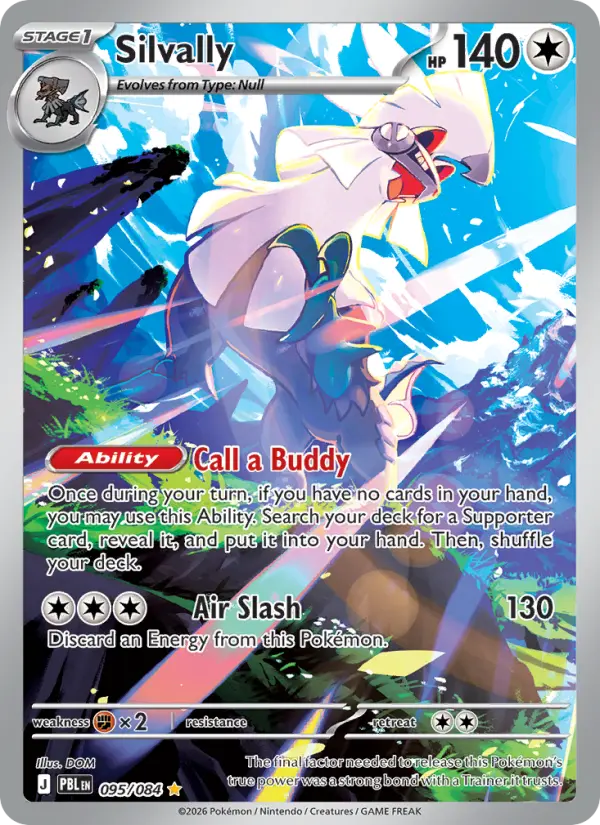 Silvally - PBL-095-H - Illustration rare 1