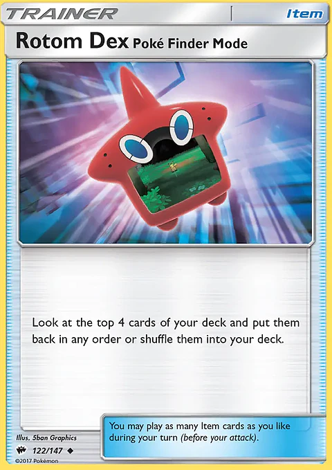 Rotom Dex—Poké Finder Mode - BUS-122 - Uncommon