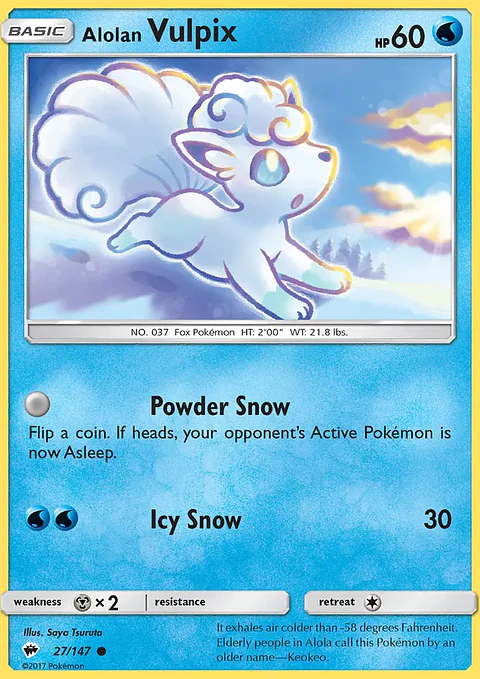 Alolan Vulpix - BUS-27 - Common