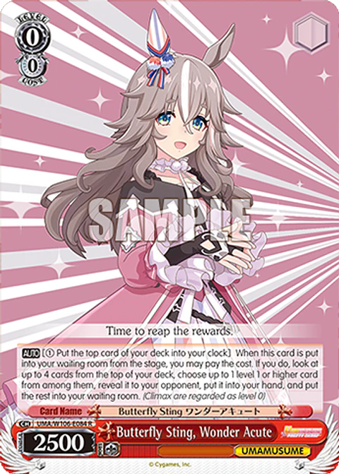 Butterfly Sting, Wonder Acute - UMA/W106-E084 - R