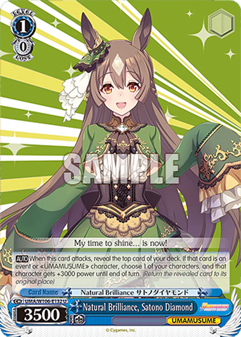 Natural Brilliance, Satono Diamond (SP) - UMA/W106-E132SP - SP