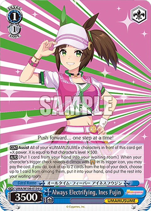 Always Electrifying, Ines Fujin - UMA/W106-E134 - U