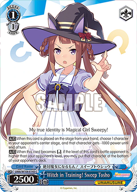 Witch in Training! Sweep Tosho - UMA/W106-E145 - C