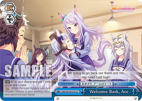 Welcome Back, Ace (CC) - UMA/W106-E151 - CC