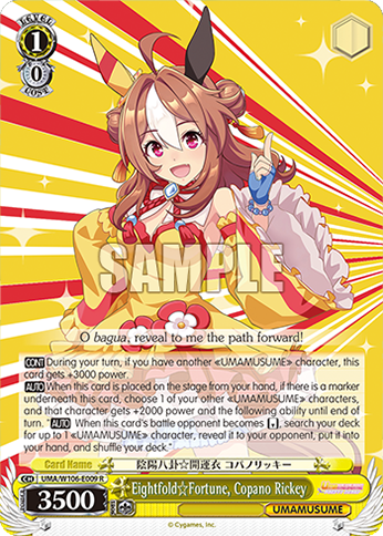 Eightfold Fortune, Copano Rickey - UMA/W106-E009 - R 1
