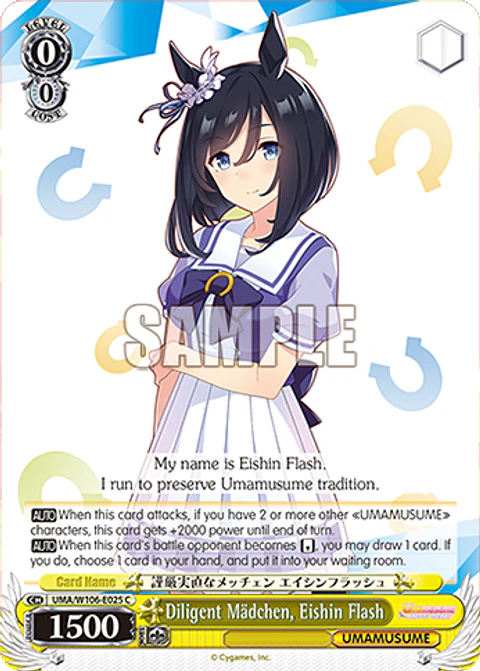 Diligent Mdchen, Eishin Flash - UMA/W106-E025 - C