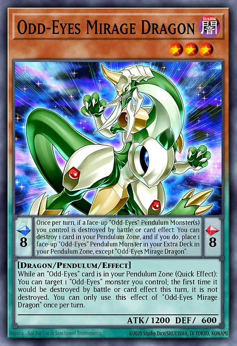 Odd-Eyes Mirage Dragon - LAVD-ENO06 - Ultra Rare