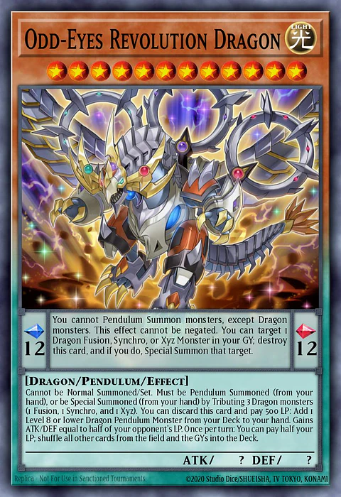 Odd-Eyes Revolution Dragon - LAVD-ENO12 - Common
