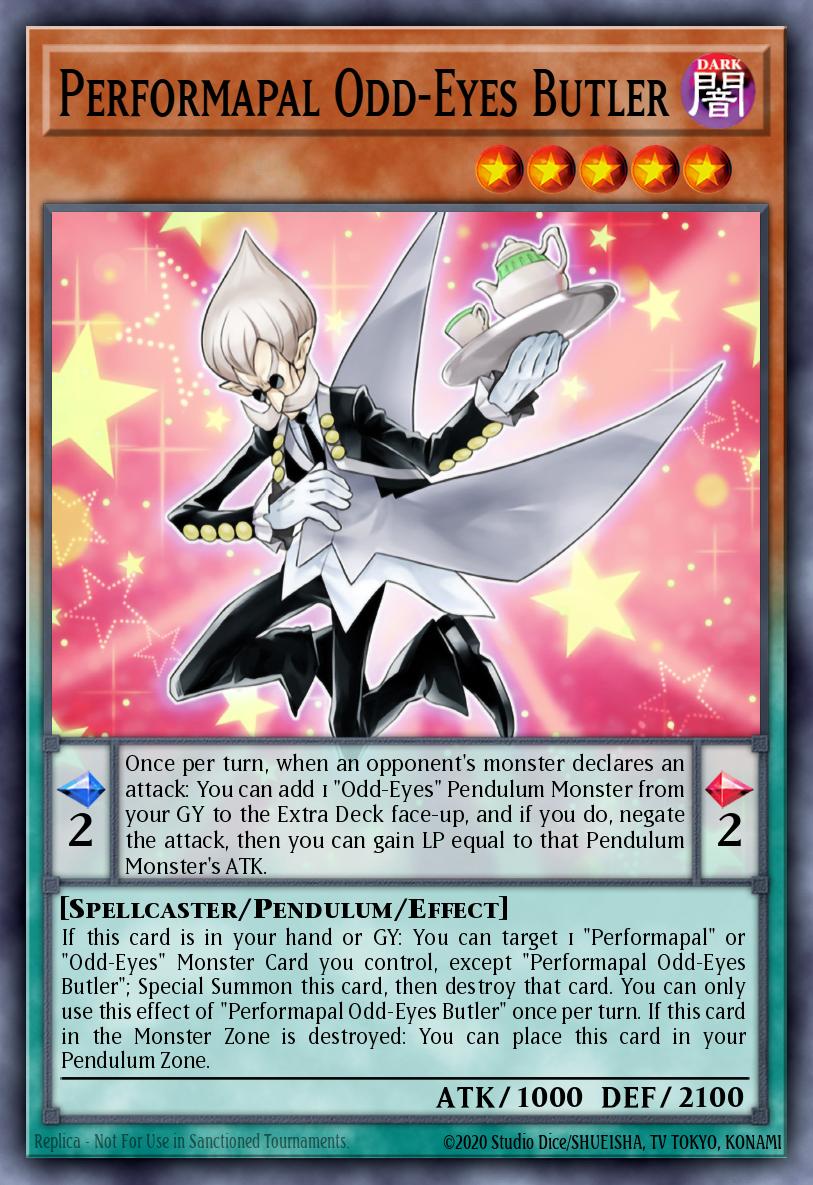 Performapal Odd-Eyes Butler - LAVD-ENO13 - Common 1