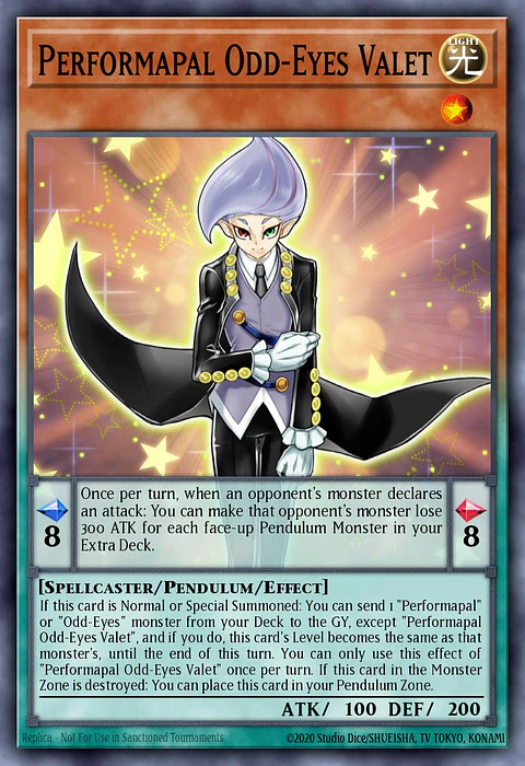 Performapal Odd-Eyes Valet - LAVD-ENO14 - Common