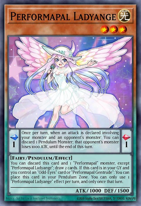 Performapal Ladyange - LAVD-ENO16 - Common