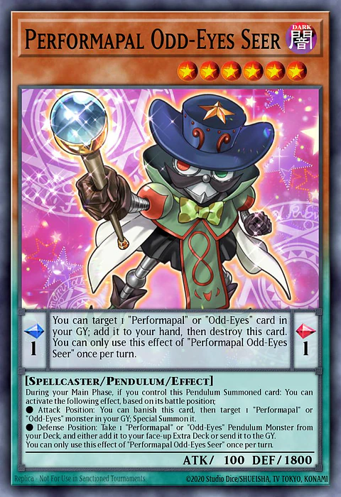 Performapal Odd-Eyes Seer - LAVD-ENO17 - Common