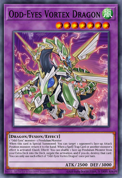 Odd-Eyes Vortex Dragon - LAVD-ENO24 - Ultra Rare