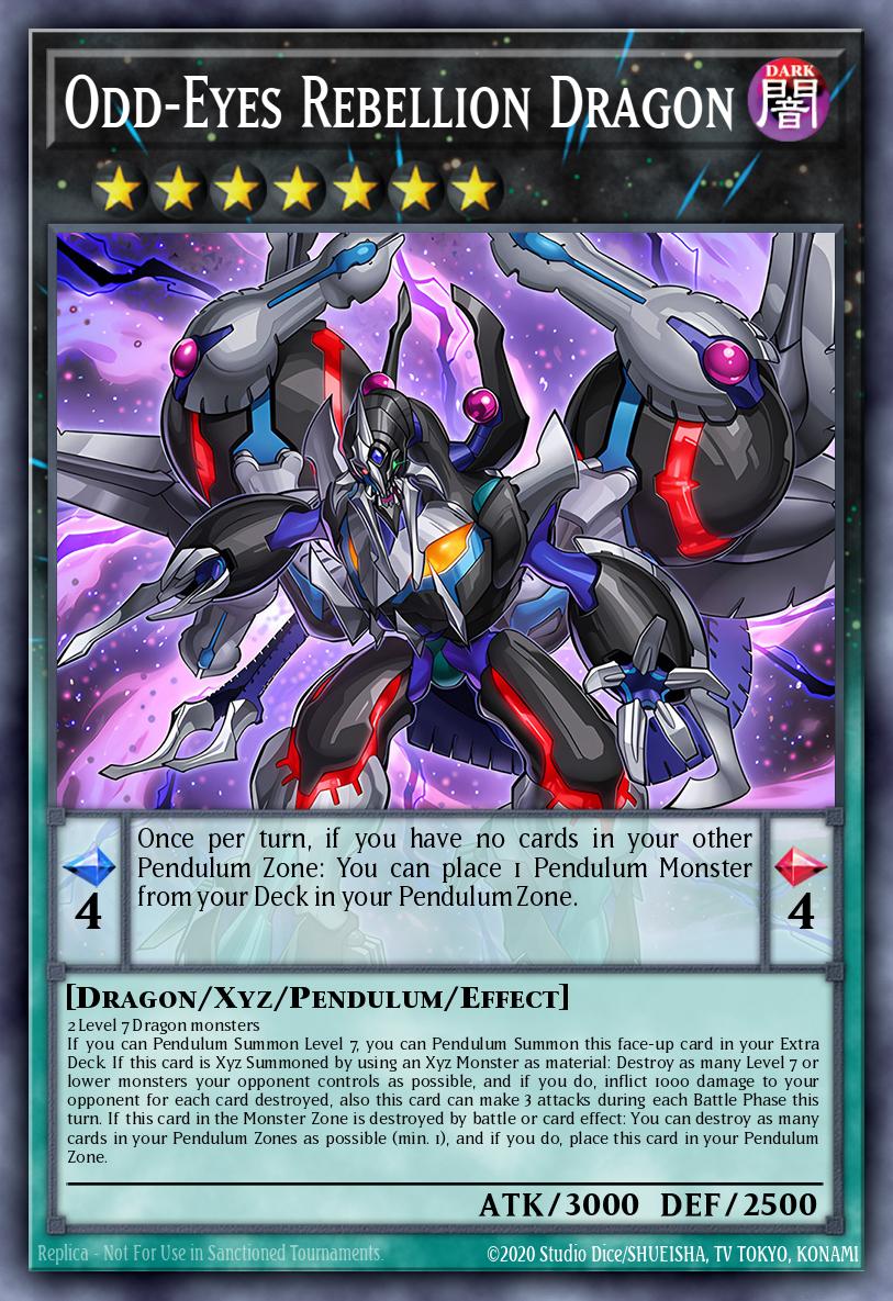 Odd-Eyes Rebellion Dragon - LAVD-ENO27 - Common 1