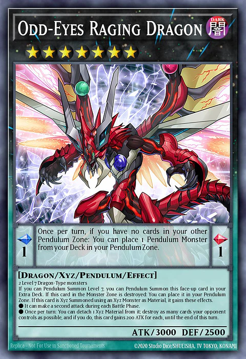 Odd-Eyes Raging Dragon - LAVD-ENO29 - Common