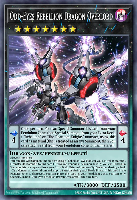 Odd-Eyes Rebellion Dragon Overlord - LAVD-ENO30 - Common