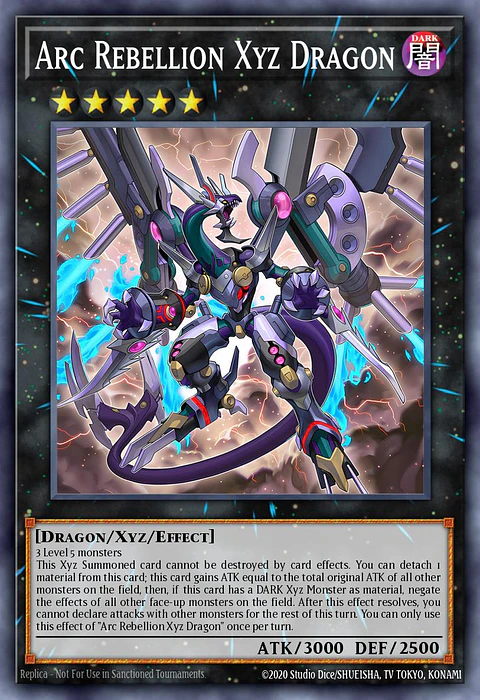 Arc Rebellion Xyz Dragon - LAVD-ENO32 - Common